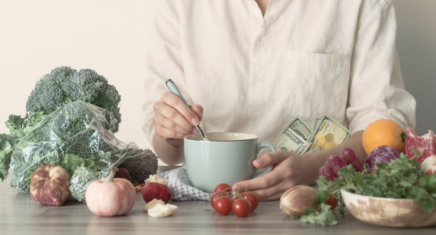 Hur mycket kostar mat i månaden för en person?