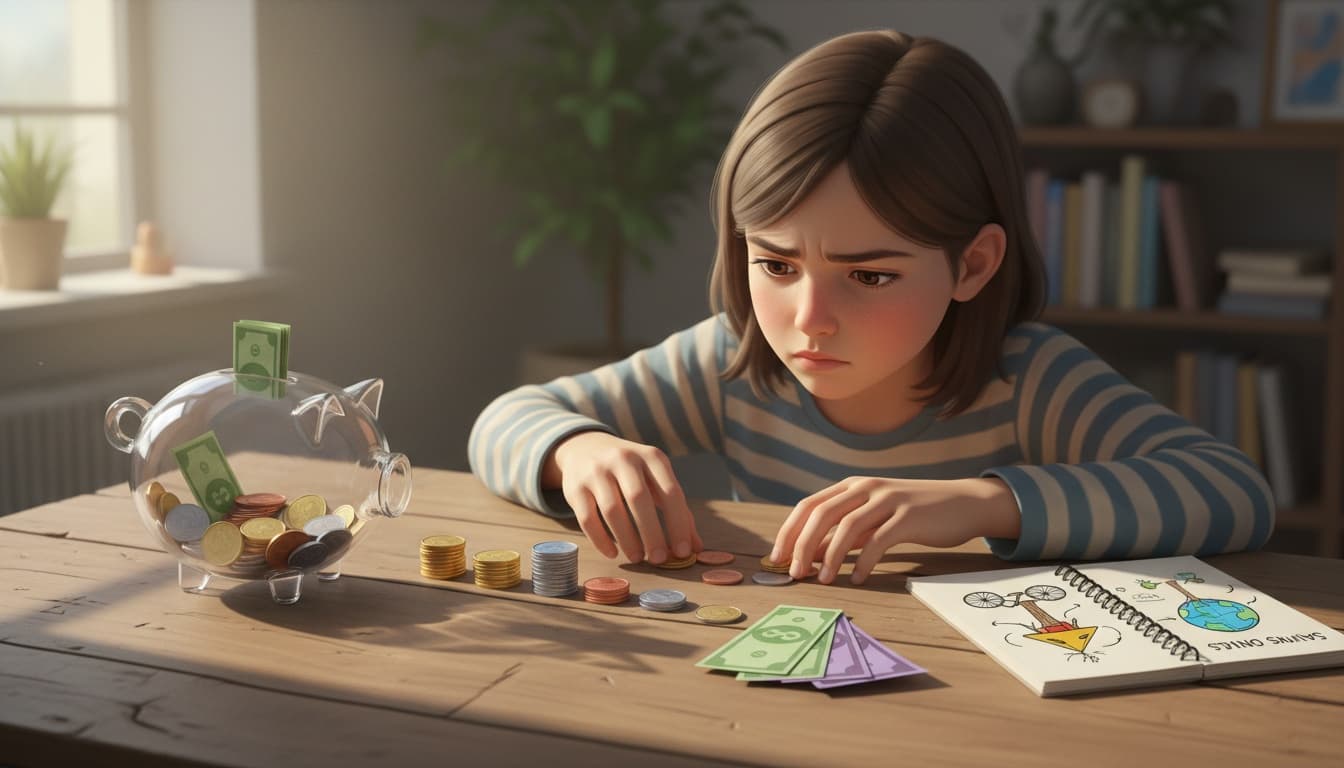 Månadspeng för 12-åringar: Rimligt belopp och hur barnet lär sig hantera pengar